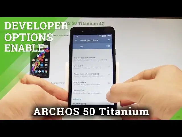 'Video thumbnail for How to Enable Developer Options on ARCHOS 50 Titanium 4G - OEM Unlock / USB Debugging'