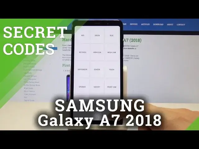'Video thumbnail for SAMSUNG Galaxy A7 (2018) CODES / Hidden Mode /Secret Menu'