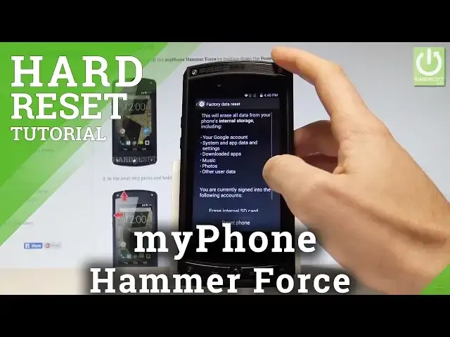 Video thumbnail for myPhone Hammer Force HARD RESET / Wipe Data / Factory Reset