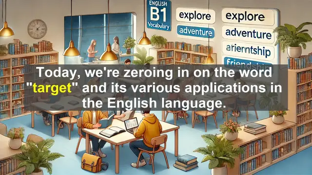 Video thumbnail for 2500 Must Know CEFR B1 Vocabulary - Understanding the Word 'Target': From Archery to Business