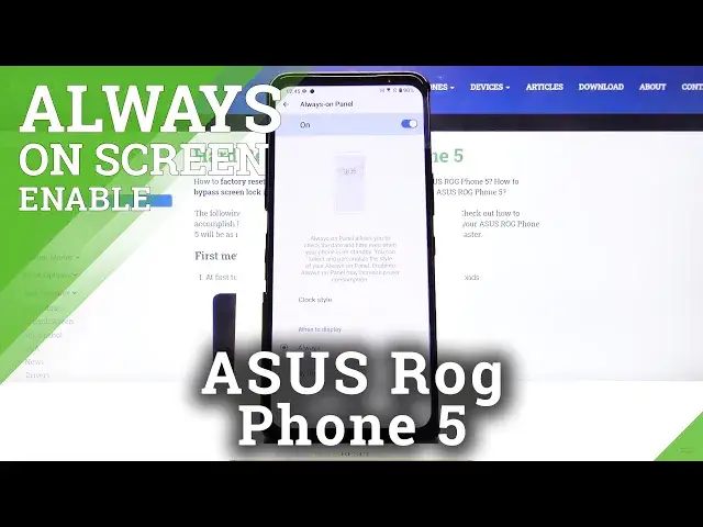 Video thumbnail for How to Customize Always on Display on ASUS ROG Phone 5 – Always on Display Personalization