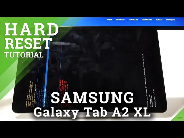 Video thumbnail for Hard Reset SAMSUNG Galaxy Tab A2 XL - Wipe Data / Bypass Screen Lock