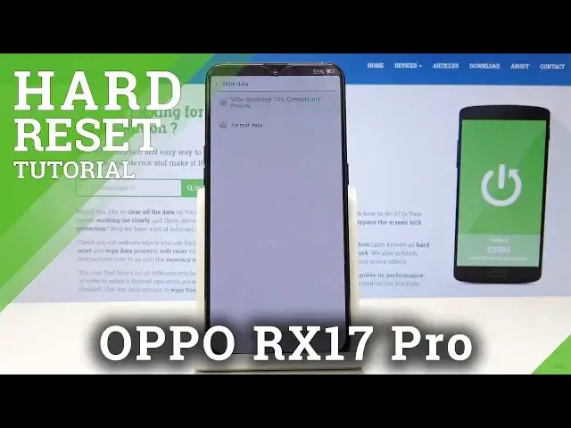 Video thumbnail for Wipe Data in OPPO RX17 Pro - Hard Reset by OPPO Settings