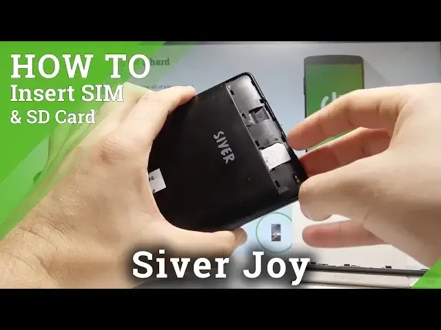 'Video thumbnail for How to Insert SIM & SD Card on Siver Joy - Set Up SIM and Micro SD Card |HardReset.Info'