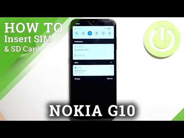 Video thumbnail for How to Insert SIM & SD Cards on NOKIA G10 – SIM & SD Cards Installation