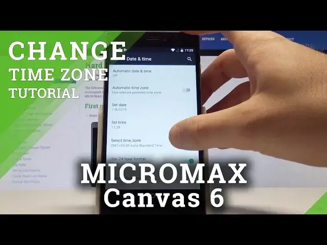 Video thumbnail for How to Set Up Date and Time in MICROMAX Canvas 6 - Choose Time Zone / Change Date & Time