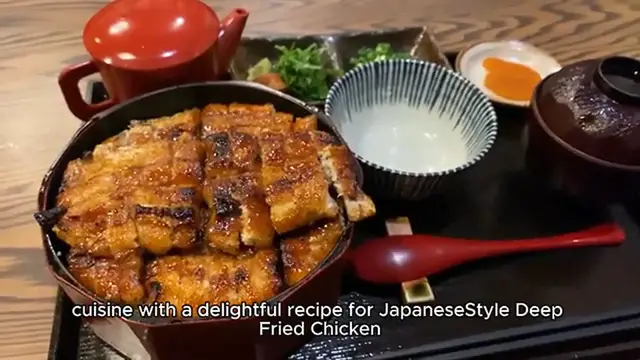 Video thumbnail for Japanese-Style Deep Fried Chicken