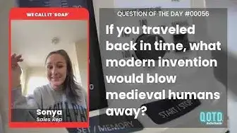 Video thumbnail for Tinder, Hinge, and online dating would stun past humans, Sonya says.