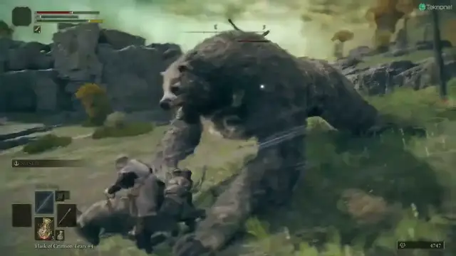 Video thumbnail for Elden Ring Secret Bear Boss - Skeleton soldier Turns into a Bear