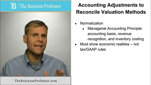 Video thumbnail for Accounting Adjustments to Reconcile Accounting Methods