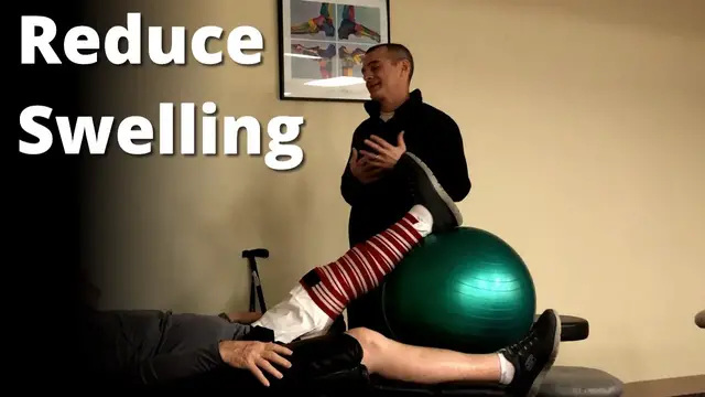 Video thumbnail for Compression and Elevation To Manage Swelling After A Total Knee or Hip Replacement #TKR