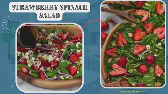 Video thumbnail for Strawberry Spinach Salad