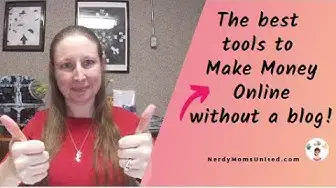 Video thumbnail for Best Tools to Make Money Online Without a Blog