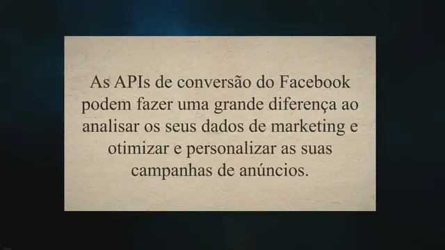 Video thumbnail for Como gerar resultados com APIs de conversão no Facebook