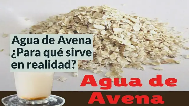 'Video thumbnail for Beneficios de tomar agua de avena'