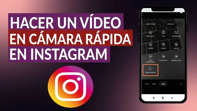 Video thumbnail for ¿Cómo hacer en INSTAGRAM un video en cámara rápida en cualquier dispositivo?