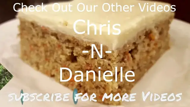 Video thumbnail for Carrot Banana Cake with Cream Cheese Frosting || Dining In With Danielle