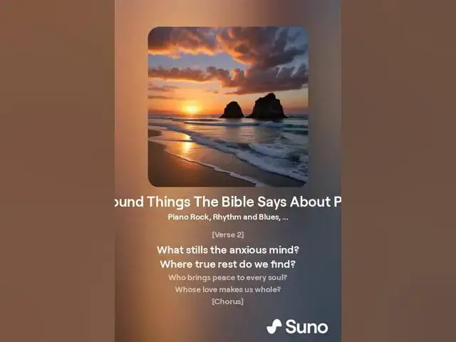 Video thumbnail for Profound Things The Bible Says About Peace
