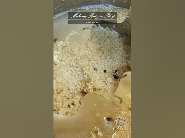 Video thumbnail for Making Bulgur Pilaf