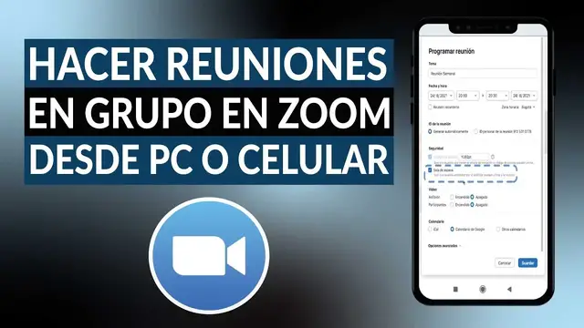 Video thumbnail for ¿Cómo hacer reuniones en grupos en Zoom desde tu celular o computadora?