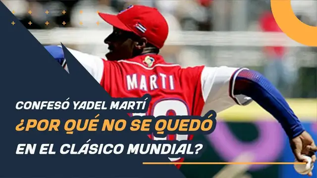 'Video thumbnail for EXCLUSIVA: Lanzador Yadel Martí CONFESÓ TODO Y SIN CENSURA sobre I Clásico Mundial - Equipo Cuba'