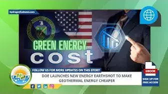Video thumbnail for DoE launches new Energy Earthshot to make geothermal energy cheaper