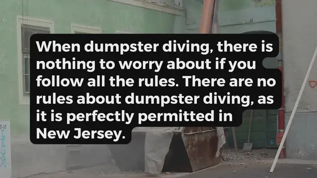 'Video thumbnail for Dumpster Diving in New Jersey'
