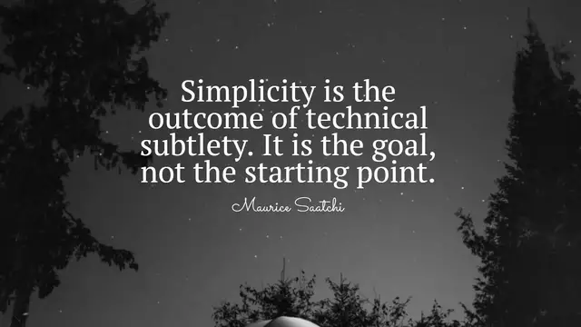 Video thumbnail for 90+ Best Simplicity Quotes Exclusive Selection