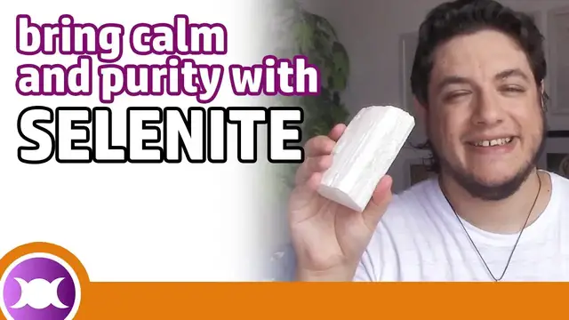 Video thumbnail for SELENITE CRYSTAL BENEFITS - Healing, purifying and calming down with this stone