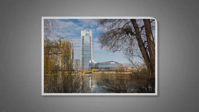 'Video thumbnail for MOL Group Budapest headquarters building'