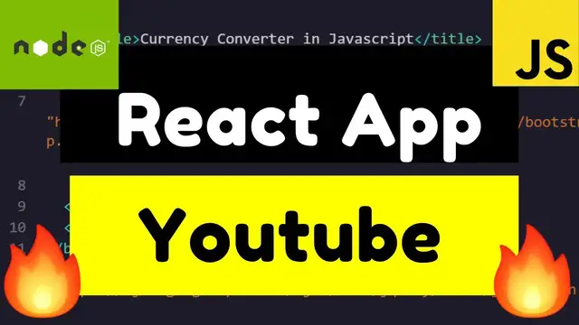 Video thumbnail for React.js Youtube Video Embed as a IFrame Using React-Youtube and get-youtube-id Library Full App