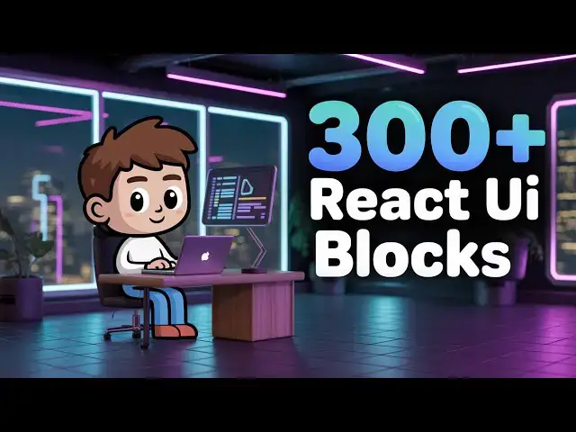 Video thumbnail for Tremor Build Stunning Dashboards in Minutes—300+ React UI Blocks, Open Source & Vercel Backed!