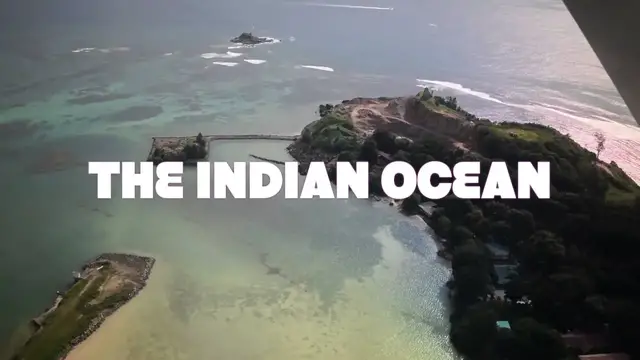 'Video thumbnail for Flying to Praslin'