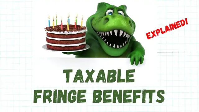 Video thumbnail for Taxable Fringe Benefits | Accounting How To | Accounting for Complete Beginners