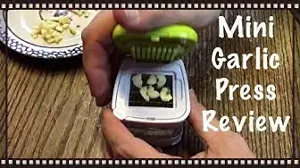 Video thumbnail for Mini Garlic Press Review