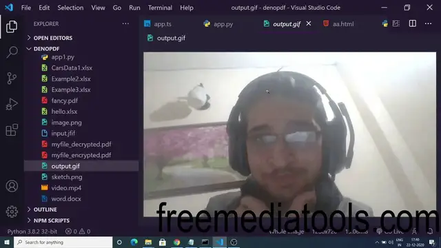 Video thumbnail for Python 3 Script to Convert Video MP4 to Gif Format Using MoviePy Library Full Tutorial For Beginners