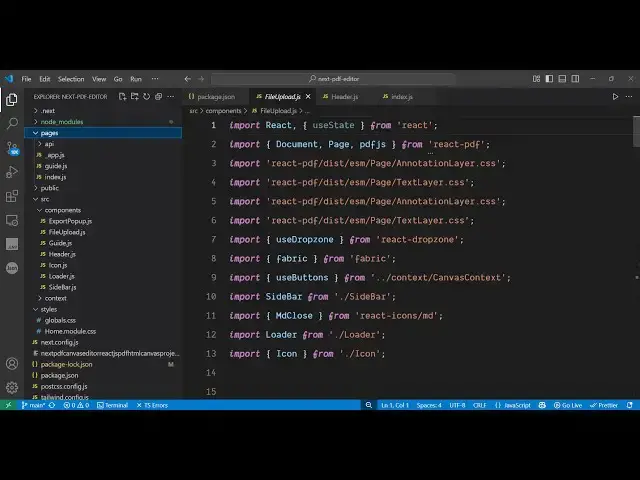 Video thumbnail for Build a Next.js PDF Canvas Editor in Browser Using jsPDF,Html2Canvas in React.js Using JavaScript