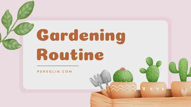 'Video thumbnail for Best Gardening routine'