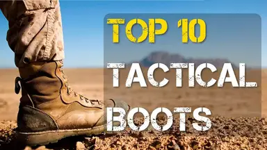 'Video thumbnail for Top 10 Best Tactical Boots'