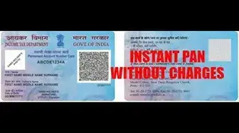 'Video thumbnail for INSTANT PAN CARD / PAN NUMBER WITHOUT ANY CHARGES'