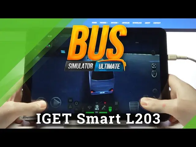 'Video thumbnail for Test Game Bus Simulator Ultimate on IGET Smart L203 | SC9863A | 3GB RAM | Gameplay - FPS Check'