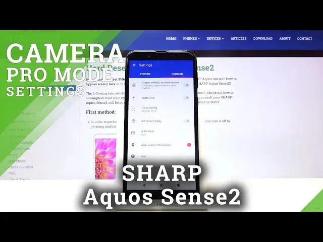 Video thumbnail for How to Use Camera Pro Mobile in SHARP Aquos Sense2 – Advanced Camera Settings