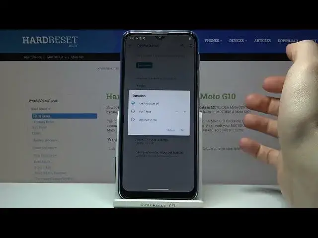 Video thumbnail for How to Activate and Set Up the Do Not Disturb Mode on the MOTOROLA Moto G10