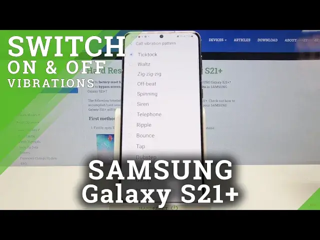 Video thumbnail for SAMSUNG Galaxy S21+ and Vibration Features – Change Vibration Pattern