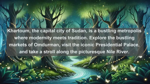 Video thumbnail for Discover Sudan's Hidden Gems: Top 10 Most Beautiful Cities to Visit