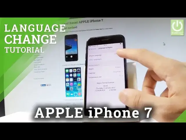 'Video thumbnail for APPLE iPhone 7 CHANGE LANGUAGE / iOS Languages'