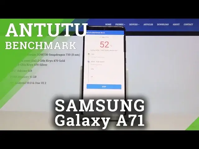 'Video thumbnail for Antutu Benchmark in Samsung Galaxy A71 – Test Android Performance'
