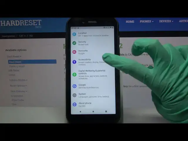 Video thumbnail for How to Enable/Disable High Contrast Text in Cat S42 - Make Font More Visible