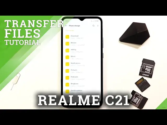 'Video thumbnail for How to Transfer Files from SD to Phone Storage in REALME C21 – Relocate Files'