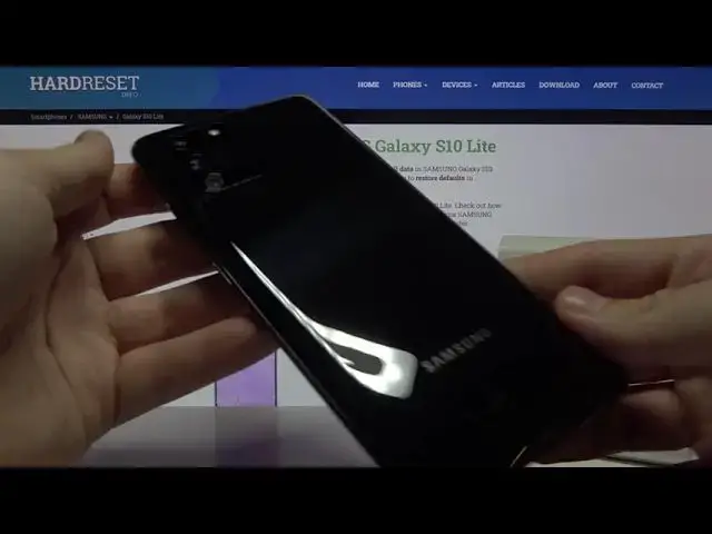 Video thumbnail for Color Presentation of SAMSUNG Galaxy S10 Lite in Black